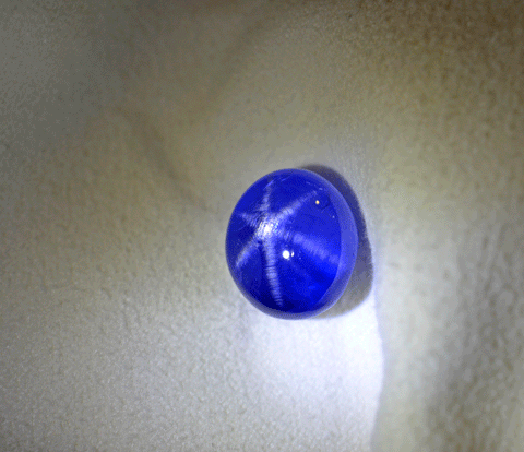 12 carat blue star sapphire