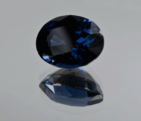 14.28 Carat Natural Cobalt Blue Spinel