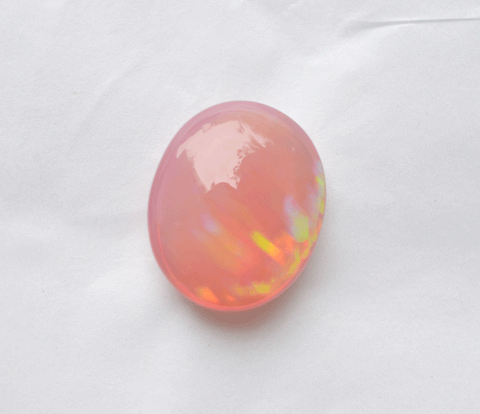 10 Carat Natural Pink Opal Gemstone
