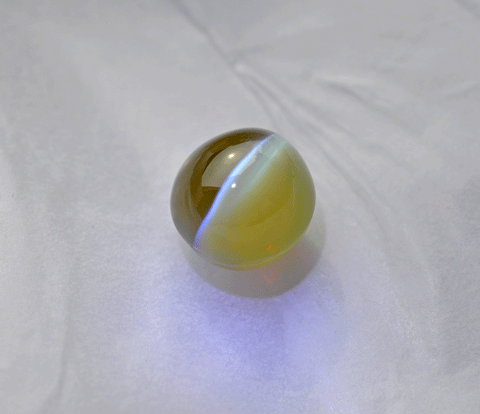 Cat's Eye Chrysoberyl Gemstone from Ceylon