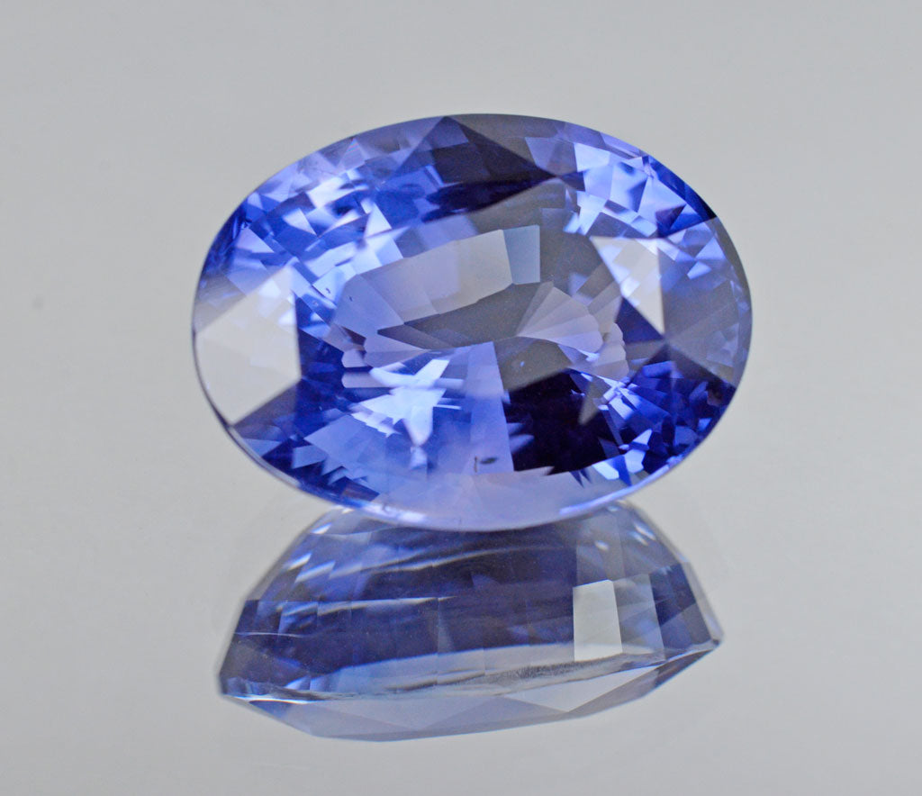 19.52 Carat Natural Unheated Sapphire  in Corn Flower Blue Color
