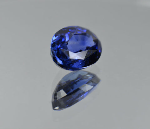 12mm Oval Blue sapphire from Sri Lanka