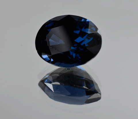 14.28 Carat Natural Cobalt Blue Spinel from Ceylon