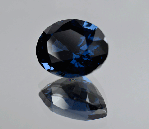 14.28 Carat Natural Cobalt Blue Spinel from Sri Lanka