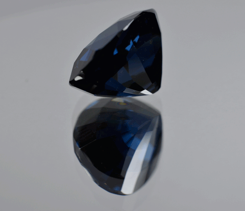 14.28 Carat Natural Spinel with green violet blue saturation