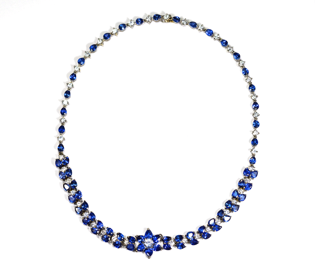 Sapphire 2025 gem necklace