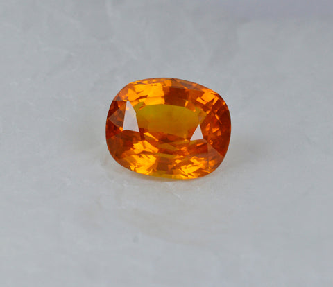 19.55 Carat Orange Sapphire