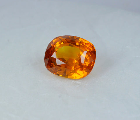 19.55 Carat Orange Sapphire