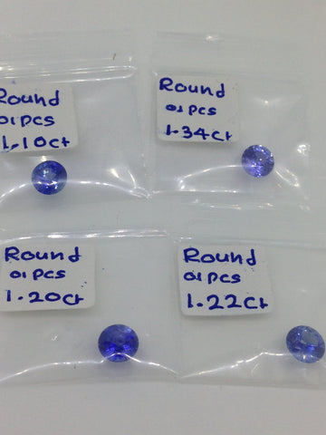 Ceylon Blue Sapphires in 1 carat and under 1 carat